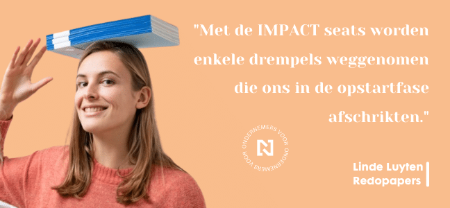 Impact seats quote van Linde Luyten