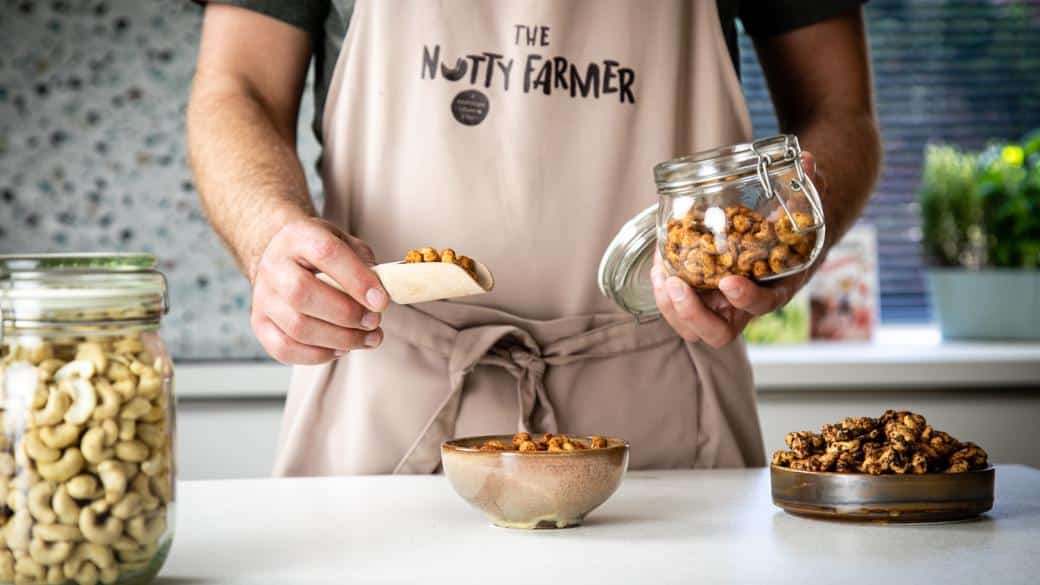 De geroosterde noten van The Nutty Farmer