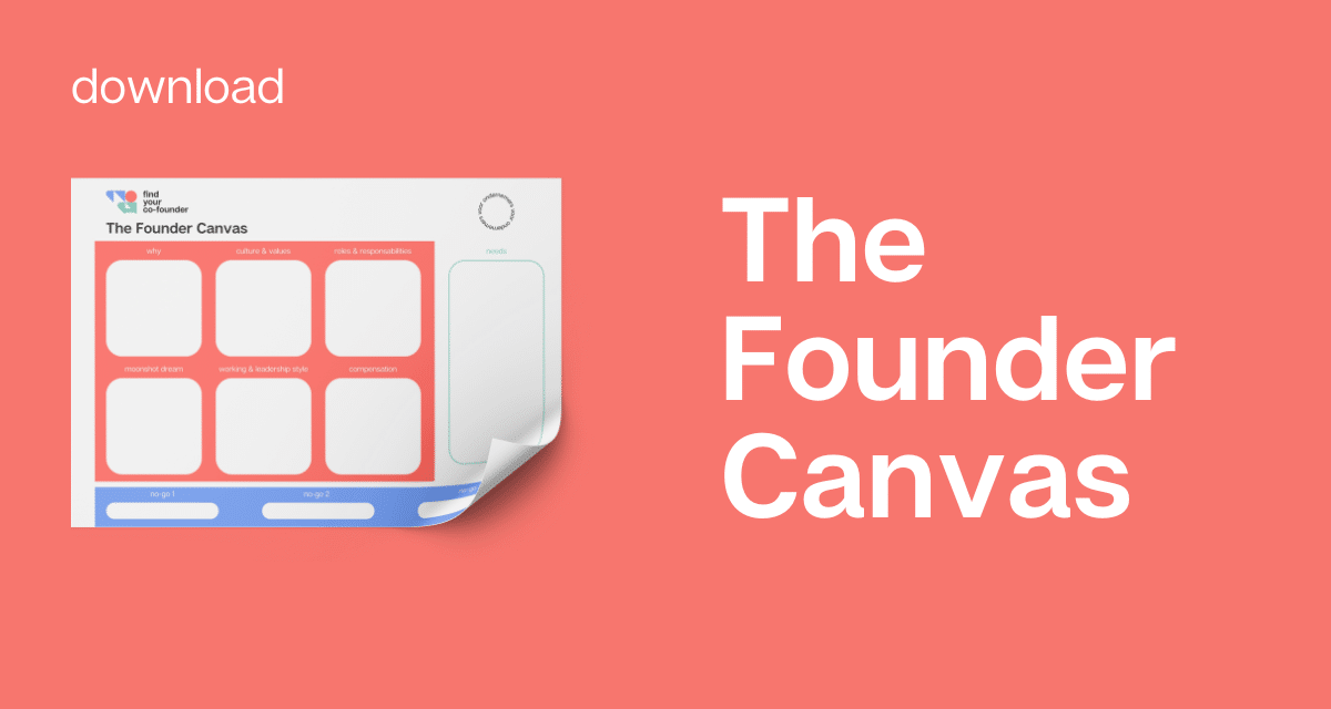 Download The Founder Canvas